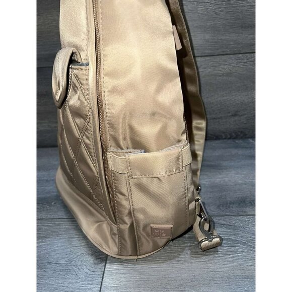 IHKWIP Convertible Sling Backpack Camel,Bag main image 7